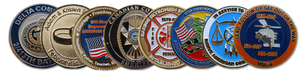 Firefighter Custom Coins